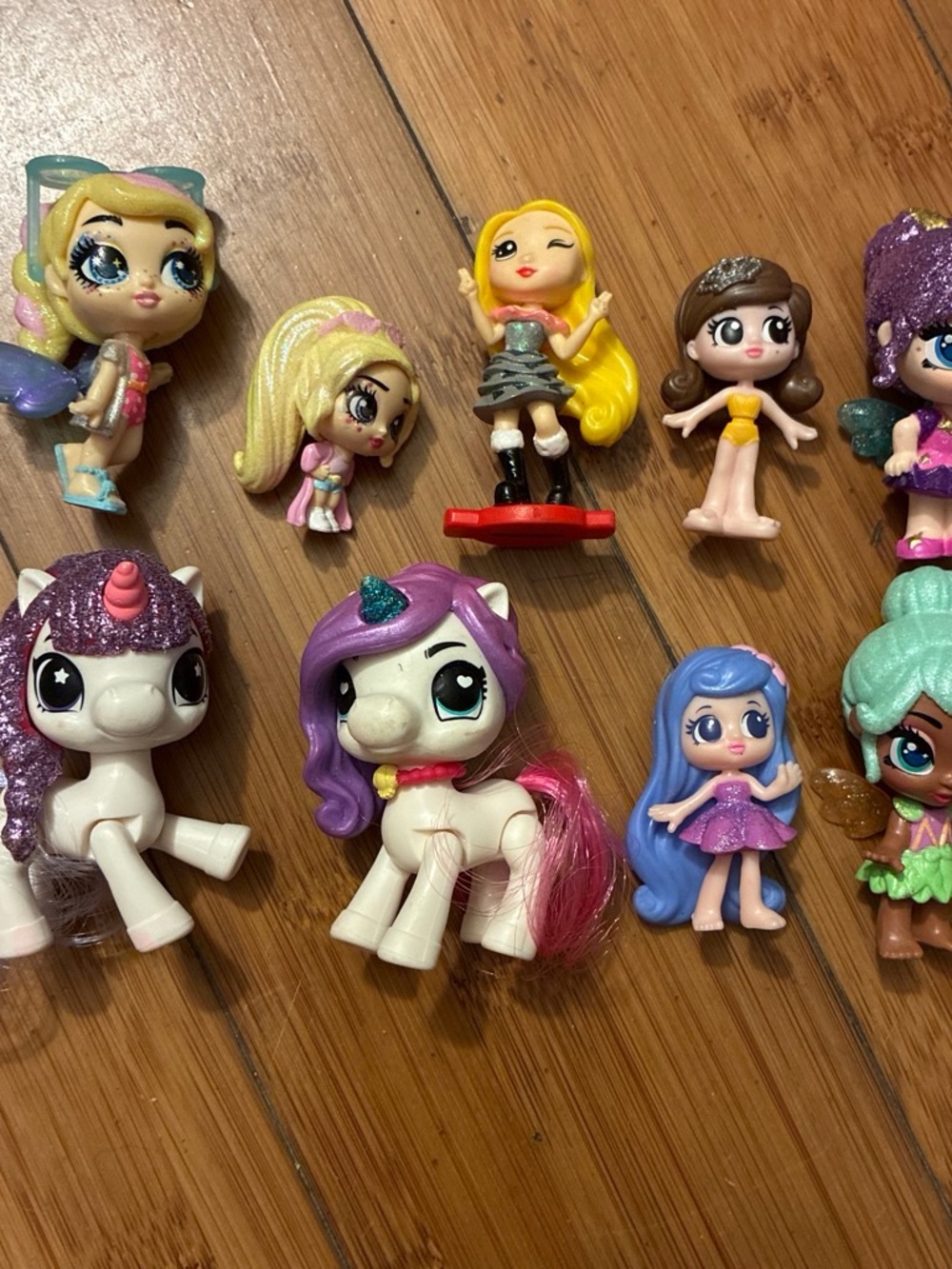 Hatchimals ponies and girl dolls lot
